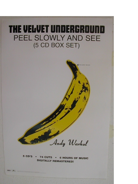 Velvet Underground Poster The Lou Reed Banana
