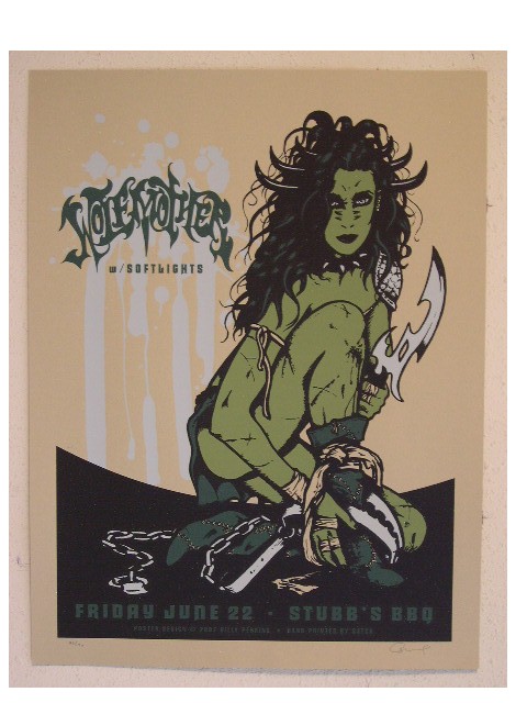 Wolfmother Softlights Silk Screen Poster
